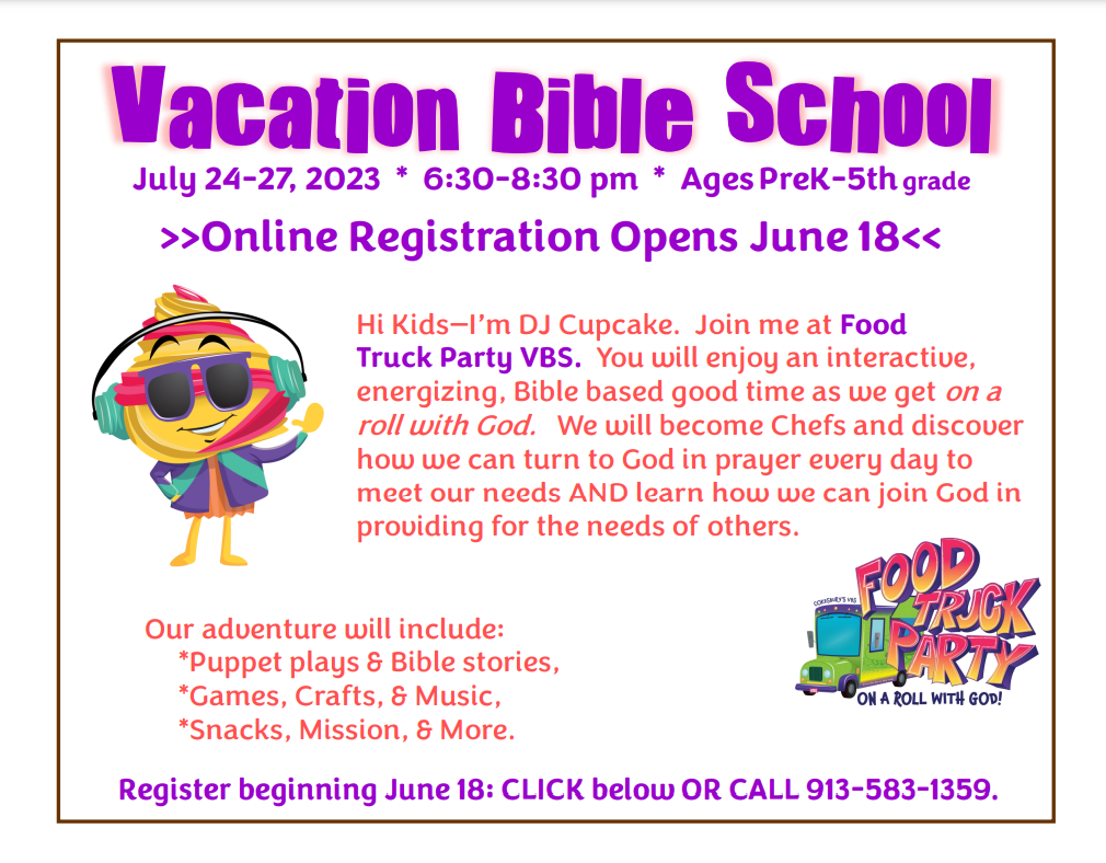 2023 Vacation Bible School